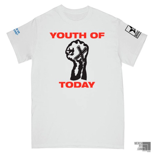 YOUTH OF TODAY ´Break Down The Walls´ - White T-Shirt - Front