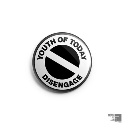 YOUTH OF TODAY ´Disengage´ Logo Button