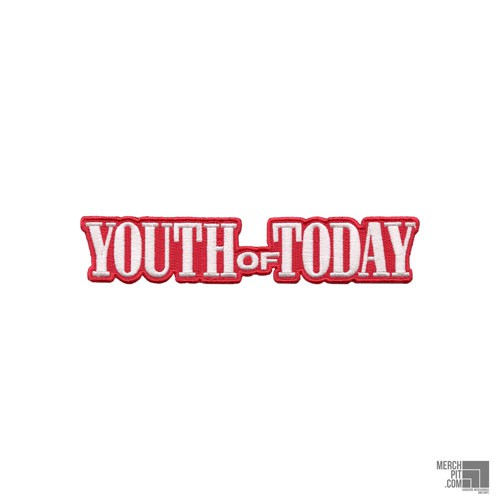 YOUTH OF TODAY ´Logo´ - Embroidered Die Cut Patch