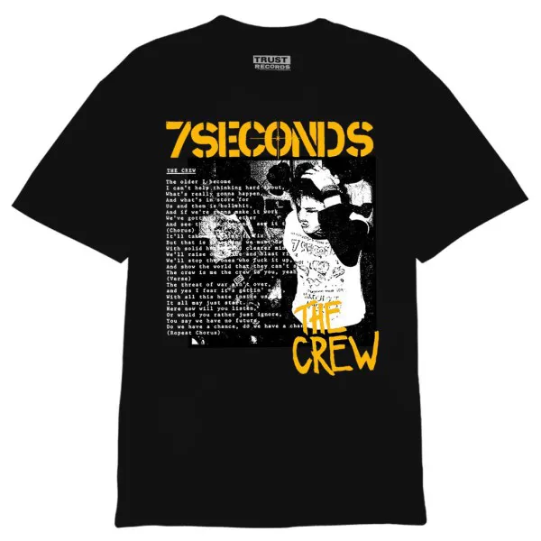 7 SECONDS ´Head Hold´ - Black T-Shirt