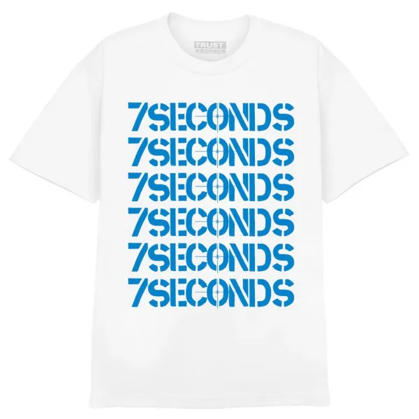 7 SECONDS ´Repeat´ - White T-Shirt