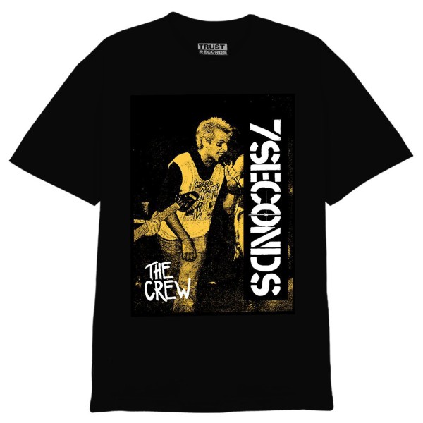 7 SECONDS ´Stage 84´ - Black T-Shirt