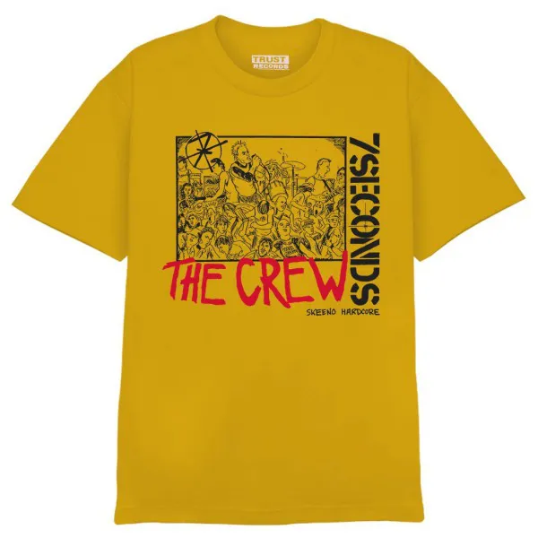 7 SECONDS ´The Crew´ - Gold T-Shirt