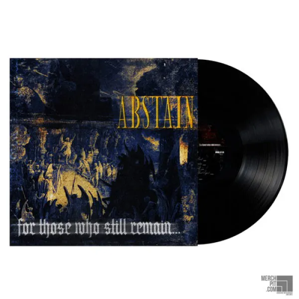 ABSTAIN ´For Those Who Still Remain´ Black Vinyl