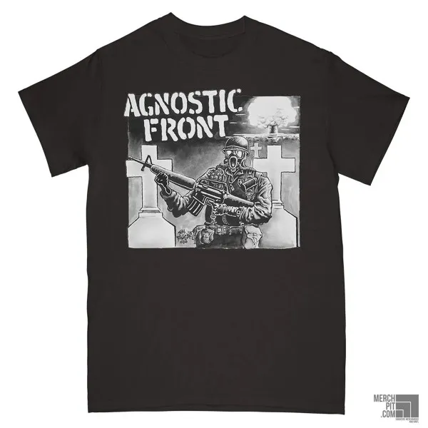 AGNOSTIC FRONT ´Gas Mask´ - Black T-Shirt