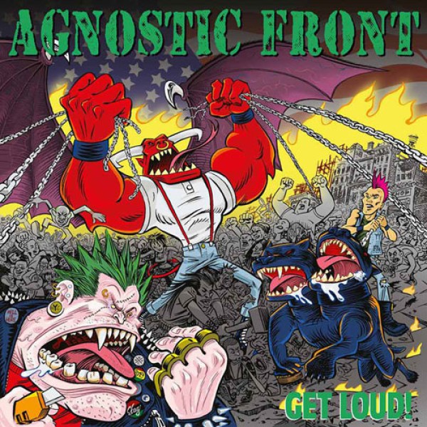 AGNOSTIC FRONT ´Get Loud´ Album Cover Artwork