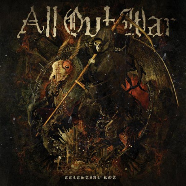 ALL OUT WAR ´Celestial Rot´ Cover Artwork
