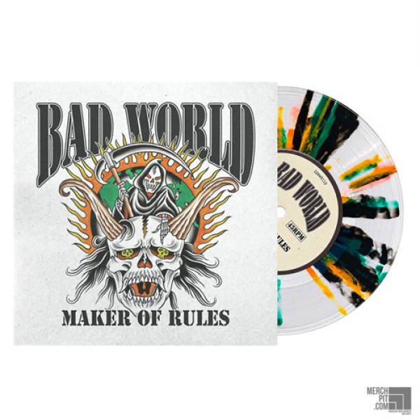 BAD WORLD – Maker Of Rules Albumcover (Front)