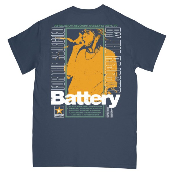 BATTERY ´For The Rejected By The Rejected´ - Blue Dusk T-Shirt