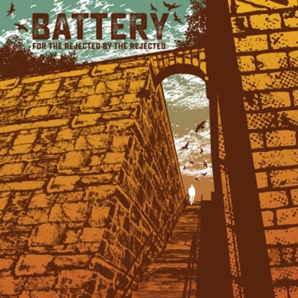 BATTERY ´For The Rejected By The Rejected´ Album Cover