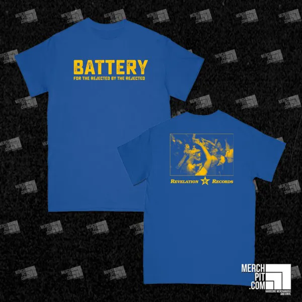 BATTERY ´For The Rejected By The Rejected´ Blue [Shirt]