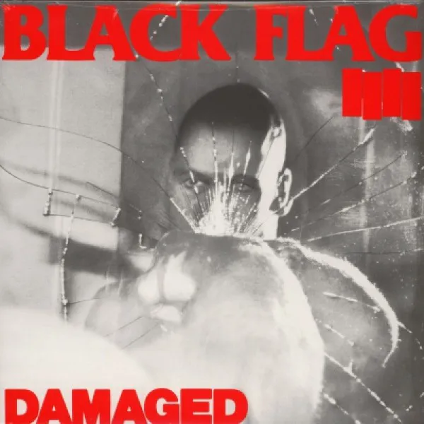 BLACK FLAG ´Damaged´ Album Cover