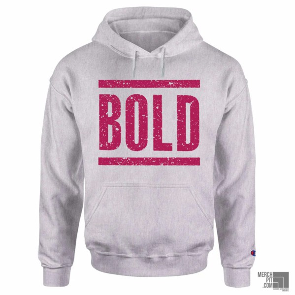 BOLD ´Today We Live´ - Grey Hooded Sweatshirt