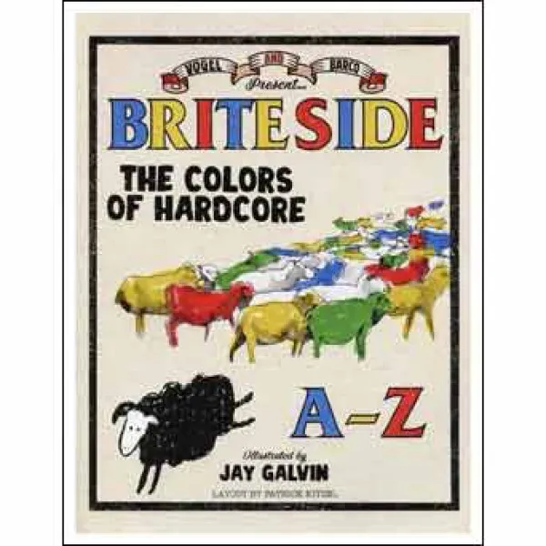 BRITE SIDE "THE COLORS OF HARDCORE A-Z" - COLORING BOOK