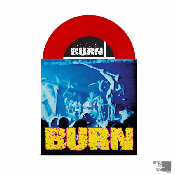 BURN ´Self-Titled´ Opaque Red Vinyl 2022 Repress