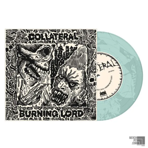 BURNING LORD & COLLATERAL – Split (Coke Bottle Clear Vinyl)