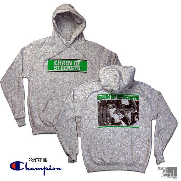 CHAIN OF STRENGTH ´C.O.S.´ - Sports Grey Champion Hoodie