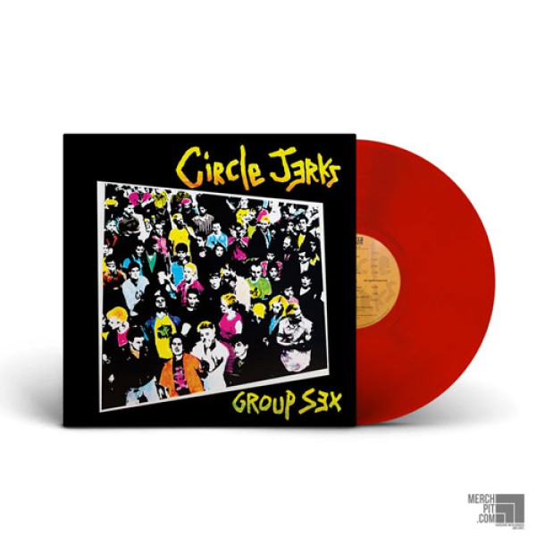 CIRCLE JERKS ´Group Sex´ Red Vinyl