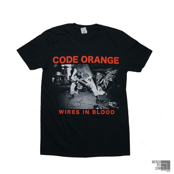 CODE ORANGE ´Wires In Blood´ - Black T-Shirt