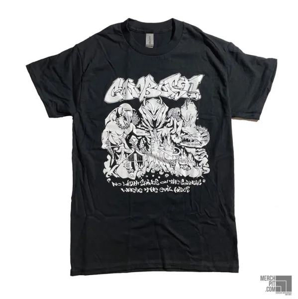 COMBUST ´No Light Shines´ - Black T-Shirt
