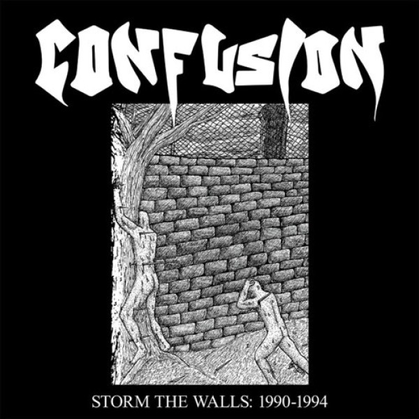 CONFUSION ´Storm The Walls: 1990 - 1994´ Cover Artwork