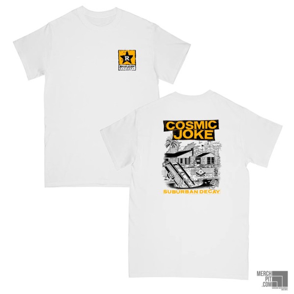 COSMIC JOKE ´Suburban Decay´ (White) T-Shirt