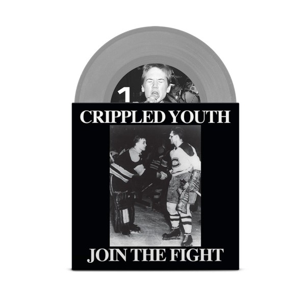 CRIPPLED YOUTH ´Join The Fight´ Silver Vinyl