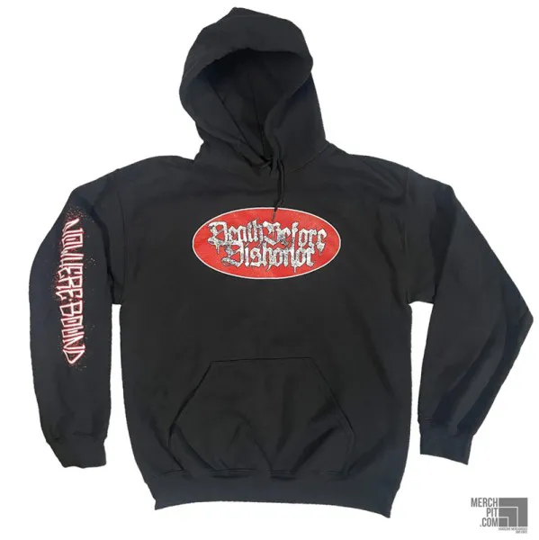 DEATH BEFORE DISHONOR ´Nowhere Bound´ Black Hoodie - Front