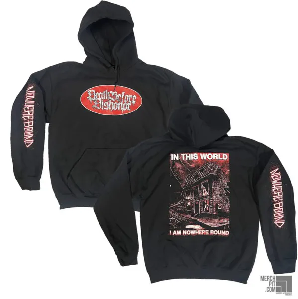 DEATH BEFORE DISHONOR ´Nowhere Bound´ Black Hoodie