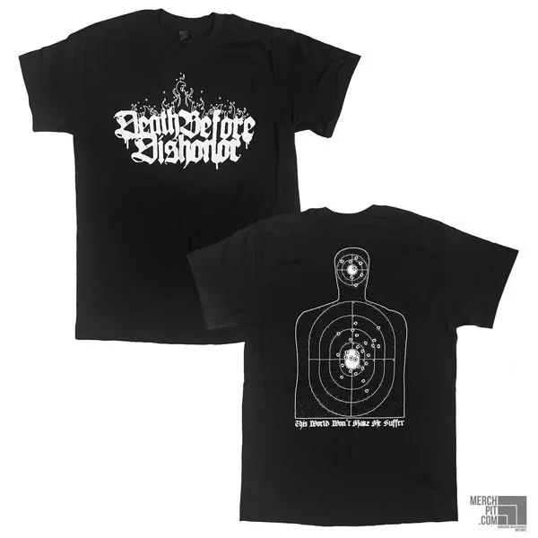 DEATH BEFORE DISHONOR – Target (Black T-Shirt)