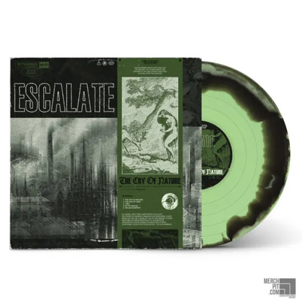 ESCALATE – The Cry of Nature (Glow in the Dark w/ Black Swirl Vinyl)
