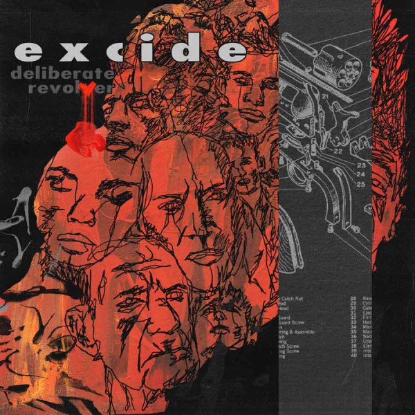 EXCIDE ´Deliberate Revolver´ Cover Artwork