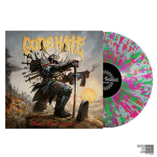 GODS HATE – Won't Be Disgraced (Splatter Vinyl)