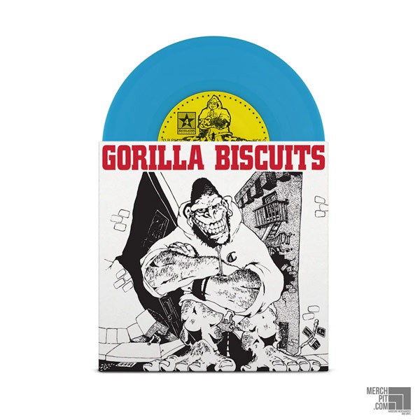 GORILLA BISCUITS ´Selftitled´ 7" - Turquoise Vinyl