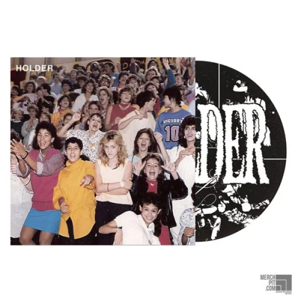 HOLDER ´Self-Titled´ Black Ice Vinyl w/ Silkscreened B-Side