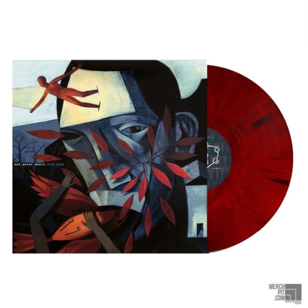 HOT WATER MUSIC – Never Ender (Red w/ Black Marble Vinyl)