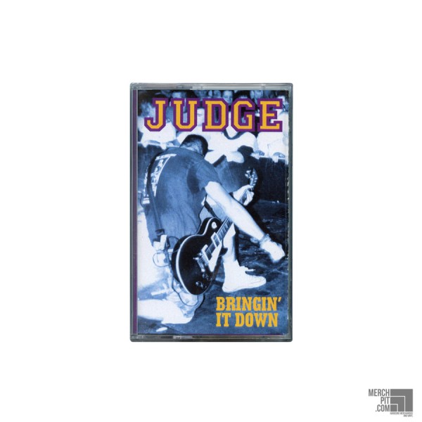 JUDGE ´Bringin' It Down´ Cassette Album Cover