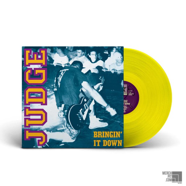 JUDGE ´Bringin' It Down´ Transparent Yellow Vinyl