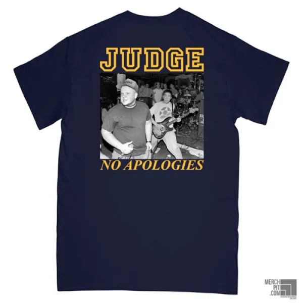 JUDGE ´No Apologies´ - Navy Blue T-Shirt