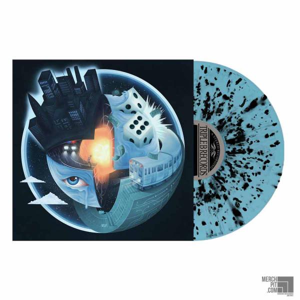 LIFE'S QUESTION ´World Full Of..´ Blue Vinyl with Black Splatter