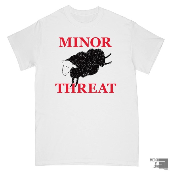 MINOR THREAT ´Sheep´ - White T-Shirt