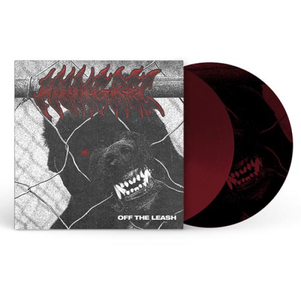 MONGREL ´Off The Leash´ Oxblood Vinyl with Silkscreened B-Side
