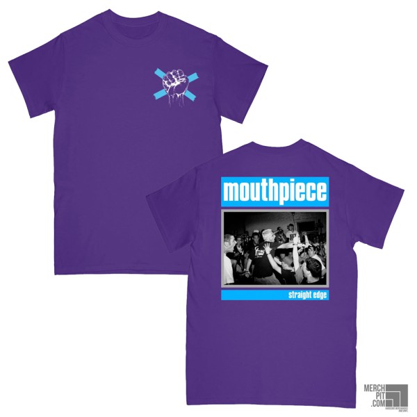 MOUTHPIECE ´Straight Edge´ - Purple T-Shirt