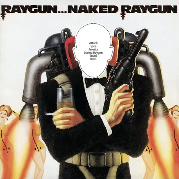 NAKED RAYGUN – Raygun... Naked Raygun Albumcover (Front)