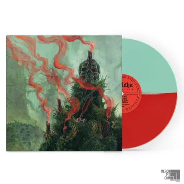 NEOLITHIC ´Barbarism´ Mint & Red Split Vinyl