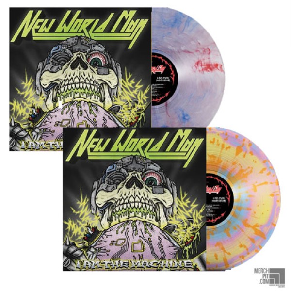 NEW WORLD MAN – I Am The Machine (Two Vinyl Colors)
