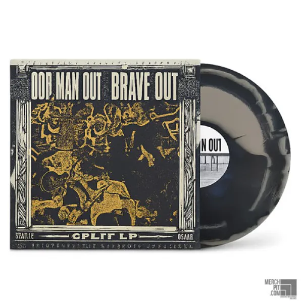 ODD MAN OUT / BRAVE OUT – Split (Blue & Silver Mix Vinyl)