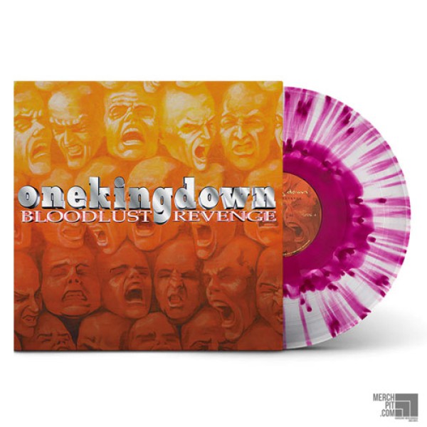 ONE KING DOWN ´Bloodlust Revenge´ Clear with Purple Splatter Vinyl