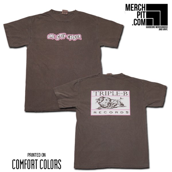 ONE STEP CLOSER ´Logo´ - Maroon Comfort Colors T-Shirt