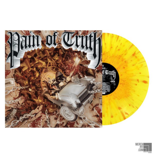 PAIN OF TRUTH – Self-Titled (Yellow w/ Orange Splatter Vinyl, Merchpit Exclusive)